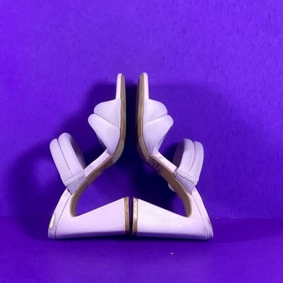Open Edit Women's Lavender Double Strap STELLA Heel Sandals Shoe Size 5 - Picture 6 of 10